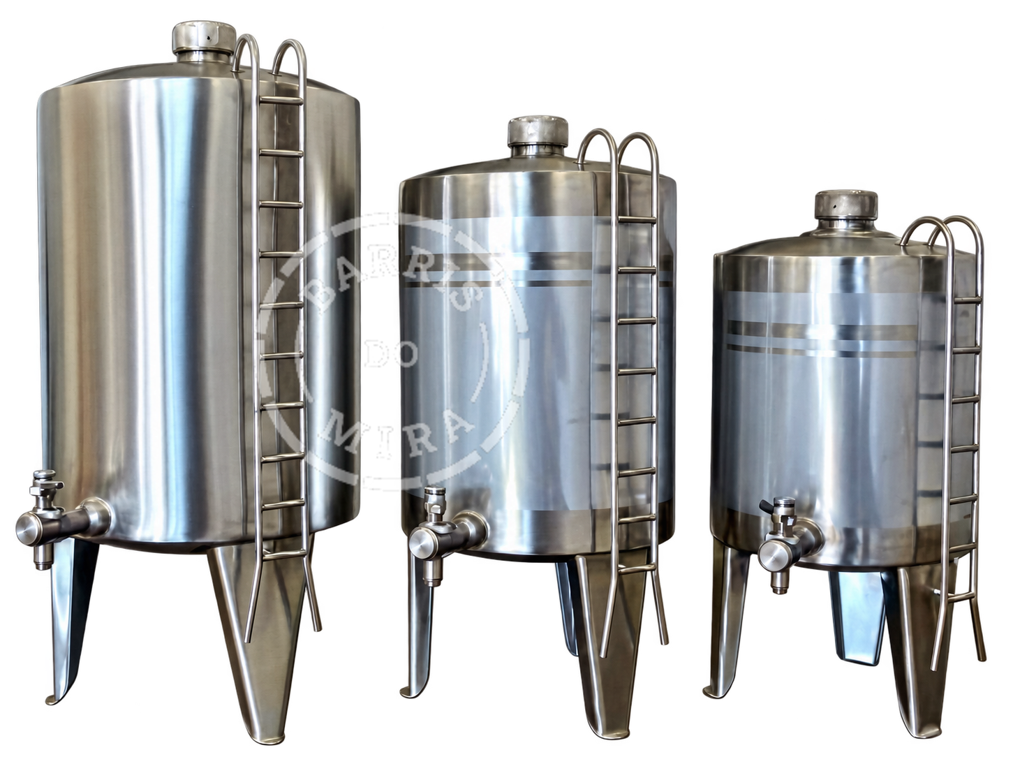 Barris de inox (Cubas) — Soluções resistentes em aço inoxidável · Barrisdomira