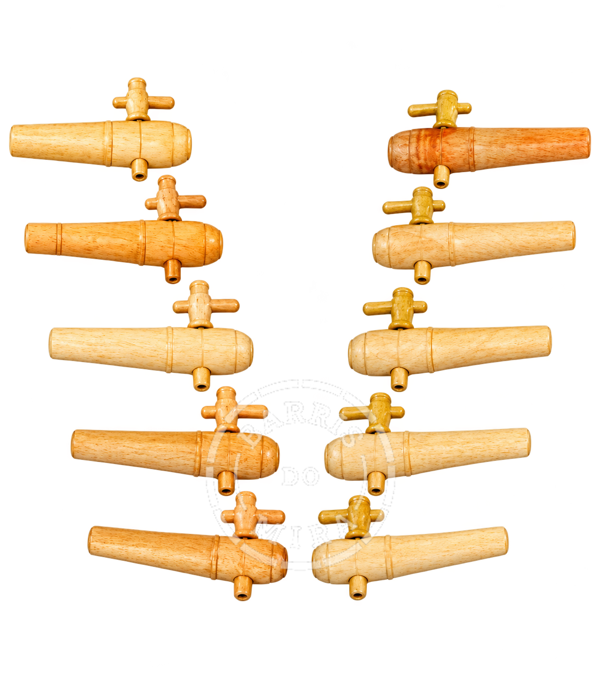 Grifos de madera — Acabado tradicional · Barrisdomira
